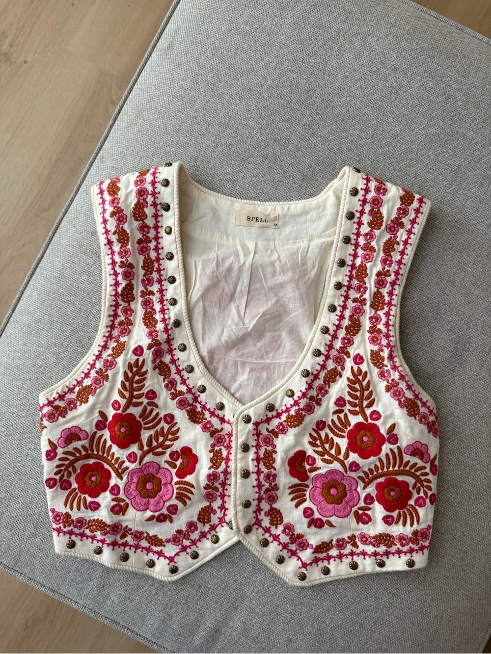 Floral Embroidered Top